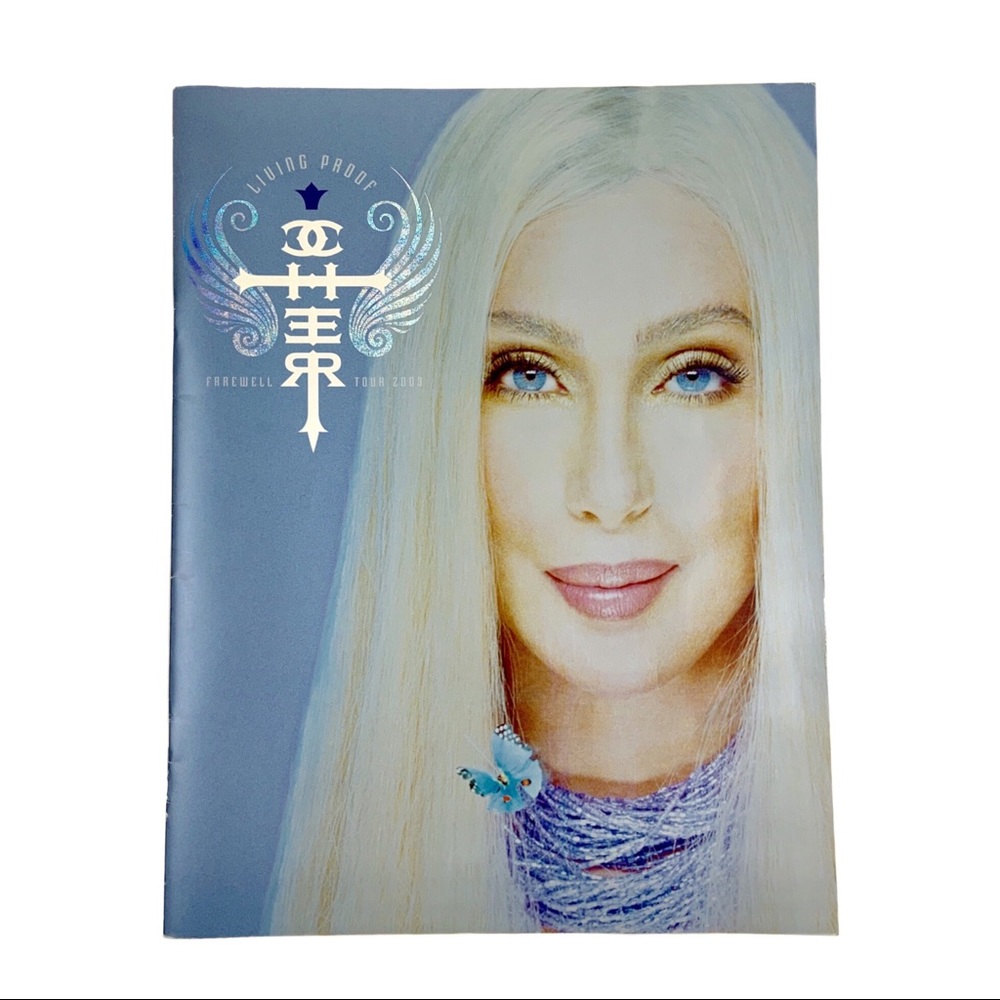 Cher 03 Living Proof Farewell Tour Concert Program